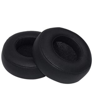 Alitutumao Replacement Earpads Ear Cushions Ear Cups Repair Parts for Monster Beats by Dr. Dre Pro Detox Headphones Memory Foam Ear Pads (Black)