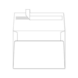 A7 White Envelopes 5X7 50 Pack - Quick Self Seal,for 5x7 Cards| Perfect for Weddings, Invitations, Photos, Graduation, Baby Shower, Stationery for General, Office | 5.25 x 7.25 inches