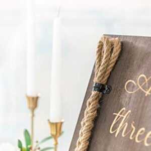 Ling's Moment A Cord of Three Strands Wedding Sign-Alternative Wedding Unity Sign - Strand of Three Cords Sign-Unity Cord Wedding Sign