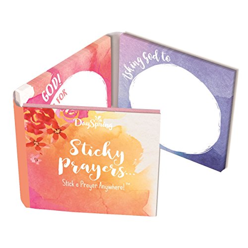 DaySpring Inspirational Sticky Note Pad (10447) 3.5" x 3.5"