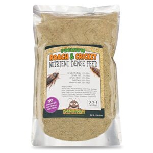 roach world premium roach chow for dubia & crickets with super foods - ca:p balanced (24oz)