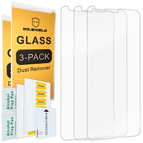 Mr.Shield [3-PACK] Designed For LG Stylo 4 [Tempered Glass] Screen Protector with Lifetime Replacement