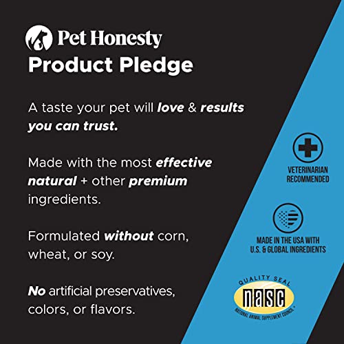 Pet Honesty Salmon Skin Health - Omega 3 Fish Oil For Dogs, Natural Salmon Oil For Dogs Chews for Healthy Skin & Coat, May Reduce Normal Shedding for Sensitive Skin, Dog Fish Oil Supplements - (90 Ct)