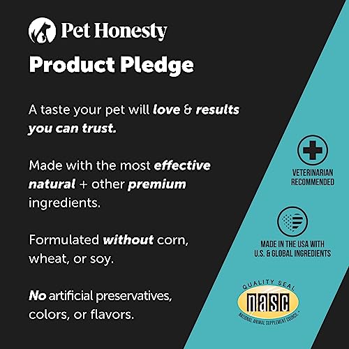 PetHonesty Hemp Calming Chews for Dogs - Natural Soothing Chews with Hemp + Valerian Root, Stress & Dog Anxiety Relief- Helps Aid with Thunder, Fireworks, Chewing & Barking (Chicken) - 90 Count