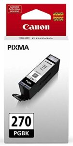 canon pgi-270 ink cartridge black - 2 pack in retail packing