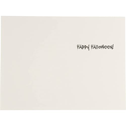 48-Pack Assorted Halloween Greeting Cards with Envelopes, 6 Cartoon Designs