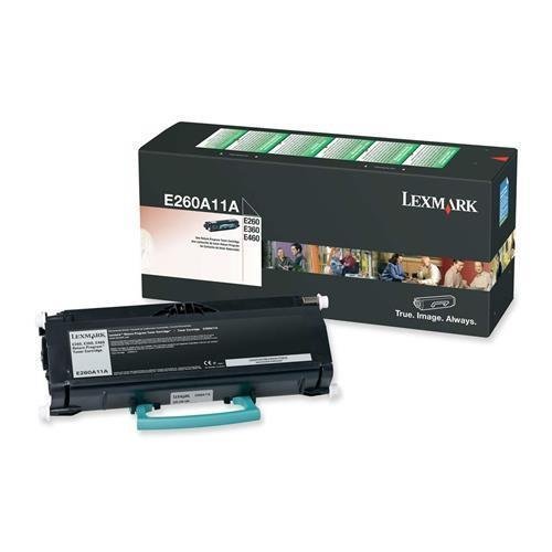 Lexmark E260A11A Return Program Toner Cartridge 2-Pack for E260, E360, E462