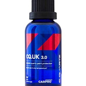 CARPRO CQUARTZ UK 3.0_30ml Kit w/Reload - Ceramic Coating Finish, Quartz Based Nanotechnology, Bonds to Paint, Glass, Metal and Plastic