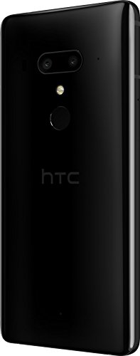 HTC U12+ Plus Dual-SIM 64GB (GSM Only, No CDMA) Android Factory Unlocked 4G/LTE Smartphone - International Version (Ceramic Black)