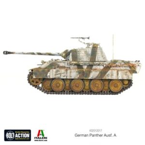 Bolt Action Panther AUSF A Medium Tank 1:56 WWII Military Wargaming Plastic Model Kit