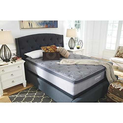 Signature Design by Ashley ,Foam, Augusta 12 Inch Eurotop Hybrid Mattress, CertiPUR-US Certified, Twin,Firm