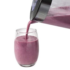 Hamilton Beach 56 Ounce 650W 10 Speed & Pulse Countertop Smoothie Blender, Black