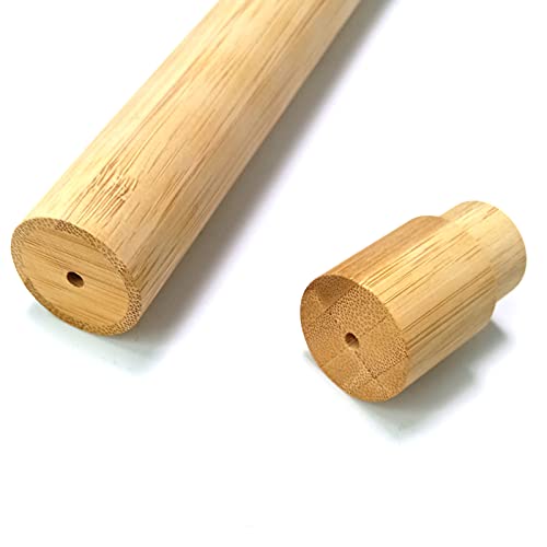 PUTYSUUN Travel Bamboo Toothbrush Case, Toothbrush Travel Containers Covers Holders, 2 Pack
