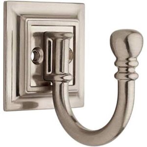 liberty 2.34 in. satin nickel architectural ball end hook