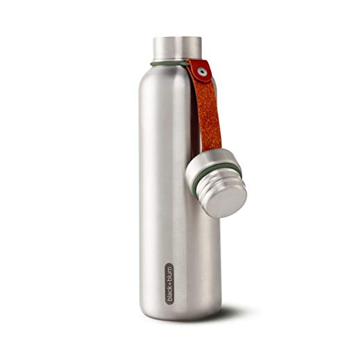 Black+Blum Insulated Water Bottle, Stainless Steel, Olive, Large