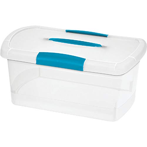 STORAGE BOX MEDIUM CLEAR