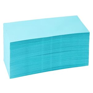 200-Pack #10 Blue Colored Envelopes Bulk with Gummed Seal for Party Invitations, Mailing Business Letters, Checks, Holidays, Greeting Cards, Thank You Notes (4 1/8 x 9 1/2 In)