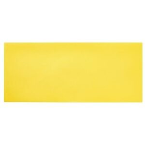 200 Pack #10 Yellow Envelopes Bulk with Gummed Seal for Party Invitation Cards, Mailing Business Letters, Checks (4 1/8 x 9 1/2)