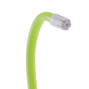 BeeSure BE201 Saliva Ejectors, Disposable, Green with White Tip (Pack of 100)