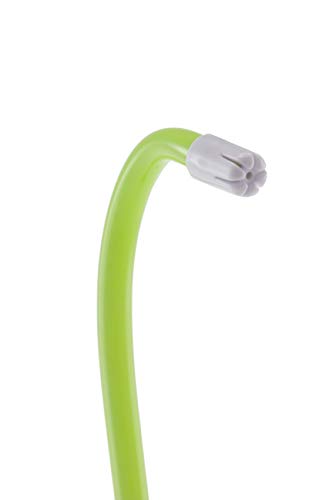 BeeSure BE201 Saliva Ejectors, Disposable, Green with White Tip (Pack of 100)