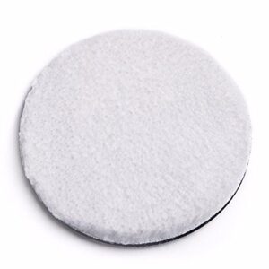 SGCB Ultra Fine DA 5” Microfiber Finishing Disc Pad, Soft Microfiber Wax Removal Pad Hook and Loop Microfiber Polishing Buffing Pad Fit DA Polisher Pneumatic Waxer for Car Paint Waxing Finishing