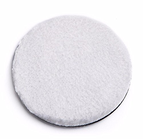 SGCB Ultra Fine DA 5” Microfiber Finishing Disc Pad, Soft Microfiber Wax Removal Pad Hook and Loop Microfiber Polishing Buffing Pad Fit DA Polisher Pneumatic Waxer for Car Paint Waxing Finishing