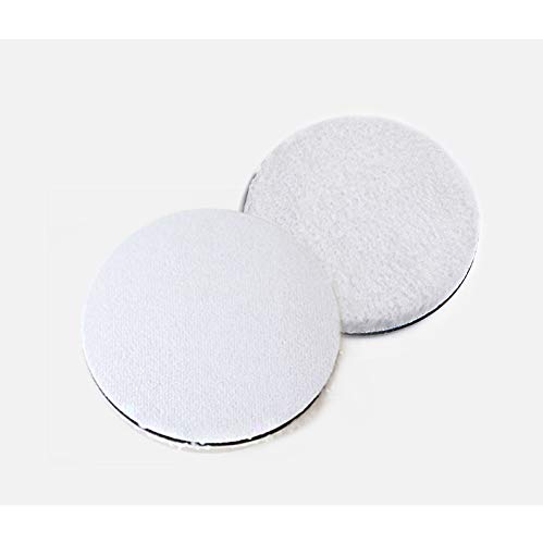 SGCB Ultra Fine DA 5” Microfiber Finishing Disc Pad, Soft Microfiber Wax Removal Pad Hook and Loop Microfiber Polishing Buffing Pad Fit DA Polisher Pneumatic Waxer for Car Paint Waxing Finishing