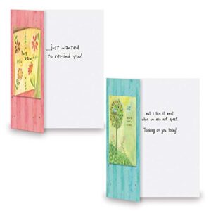 Current In This Together Friendship Greeting Cards Value Pack - Set of 16 (8 designs) Large 5 x 7 cards, Sentiments Inside, Thinking of You Cards, Envelopes Included