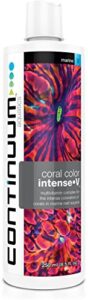 continuum aquatics coral color intense-v, multivitamin complex for the intense coloration of corals in marine reef aquaria, 250ml