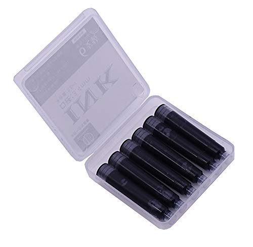 30 PCS Fountain Pen Black Ink Refill Cartridges Suitable for Hongdian Fountain Pen