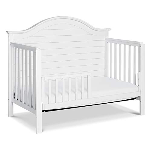 Carter's by DaVinci Nolan 4-in-1 Convertible Crib in White, Greenguard Gold Certified, 1 Count (Pack of 1)