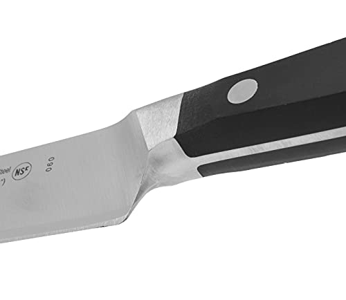 ARCOS Chef Knife 6 Inch Stainless Steel. Professional Kitchen Knife for Cooking. Ergonomic Polyoxymethylene Handle and 150 mm Blade. Series Manhattan. Color Black