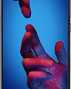 Huawei P20 EML-L09 128GB 4GB RAM, Dual SIM LTE, 5.8", Full HD+ Display -Dual Camera 20 MP +12 MP, GSM Unlocked International Model, No Warranty (Black)