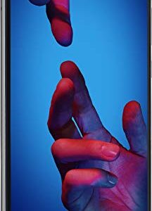 Huawei P20 EML-L09 128GB 4GB RAM, Dual SIM LTE, 5.8", Full HD+ Display -Dual Camera 20 MP +12 MP, GSM Unlocked International Model, No Warranty (Black)