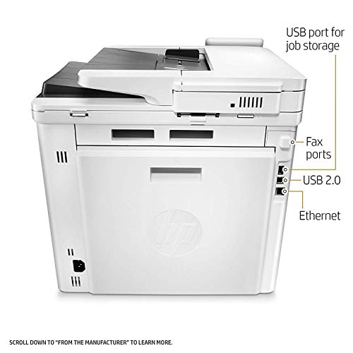 HP Laserjet Pro M477fdn All-in-One Color Printer (CF378A#BGJ) (Certified Refurbished)