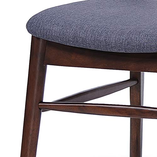 Christopher Knight Home Colette Fabric Dining Chairs, 2-Pcs Set, Charcoal