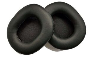 replacement earpads ear cushions for sony sony mdr-7506, mdr-v6, mdr-v7, mdr-cd900st headphones (1 pair) premium upgrade quality protein leather