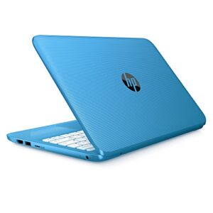 HP Stream 11-Inch Laptop, Intel Celeron N4000 Processor, 4 GB RAM, 32 GB eMMC, Windows 10 S with Office 365 Personal for One Year (11-ah110nr, Blue)