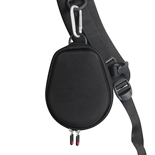 Hermitshell Hard Case fits AfterShokz Trekz Titanium Open Ear Wireless Bone Conduction Headphones AS600 (Black)