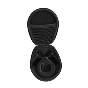 Hermitshell Hard Case fits AfterShokz Trekz Titanium Open Ear Wireless Bone Conduction Headphones AS600 (Black)