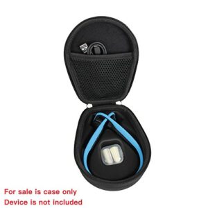 Hermitshell Hard Case fits AfterShokz Trekz Titanium Open Ear Wireless Bone Conduction Headphones AS600 (Black)