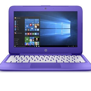 HP Stream (11-ah120nr) 11.6 Inch Laptop with Intel Celeron N4000 Processor, 4GB RAM, 32 GB eMMC Storage, Office 365 Personal 1-Year Included, Windows 10 (Infinity Purple)