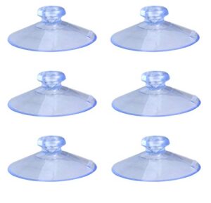 double sided suction cups:ounona 50 pieces clear suction cups pvc plastic suction cup without hooks (45mm)