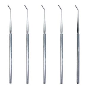 edu-labs premium quality chrome and seeker mall probe (pack of 5)