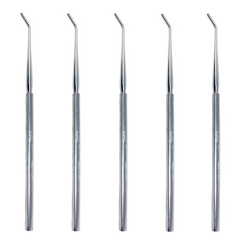 Edu-Labs Premium Quality Chrome and Seeker Mall Probe (Pack of 5)