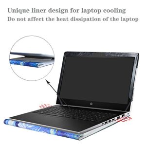 Alapmk Protective Case Cover for 15.6" HP ProBook 450 G5 / ProBook 455 G5 Series Laptop(Warning:Not fit HP ProBook 450 G4 G3 G2 G3 G0/ProBook 455 G4 G3 G2 G1),Starry Night