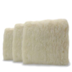 adam's professional 10" car wash pad - made of professional grade plush synthetic wool - safely wash your vehicle without introducing new scratches or swirls - swirl free washing guaranteed (3 pack)