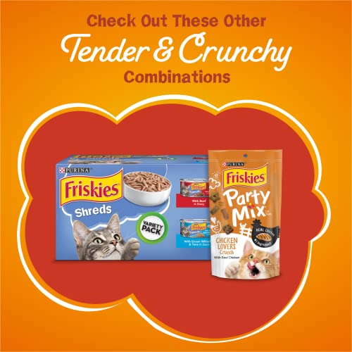 Purina Friskies Dry Cat Food, Tender & Crunchy Combo - (4) 3.15 lb. Bags