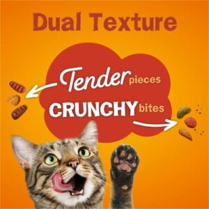 Purina Friskies Dry Cat Food, Tender & Crunchy Combo - (4) 3.15 lb. Bags