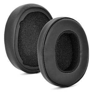 hesh3 crusher ear pads - defean replacement ear cushion earpads cover compatible with skullcandy crusher wireless, hesh 3 wireless, venue wireless anc,over-ear headphone (black)